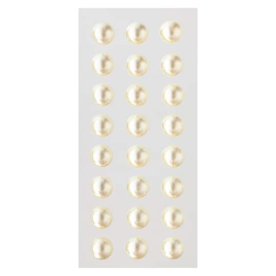 10mm Faux Pearl White Stickers by Recollections&#x2122;